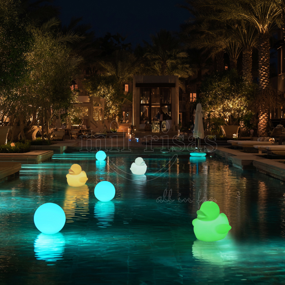Duck Night Light LED Glowing Lamp, Colorfuldeco