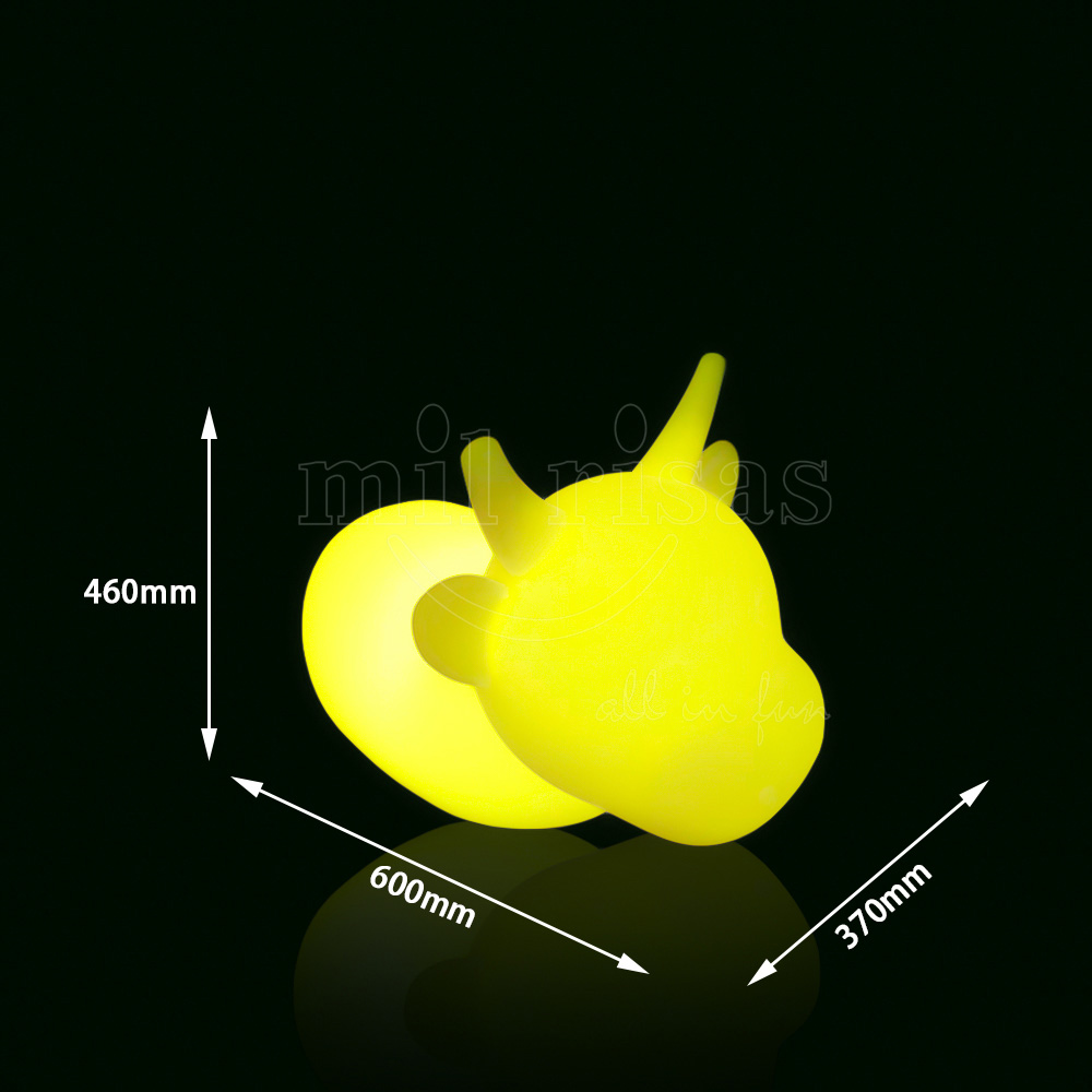 Kids Animal Lamp LED Calf Shape Night Lights