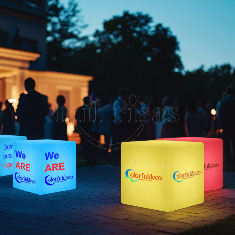 Personalized Lights Light Cube