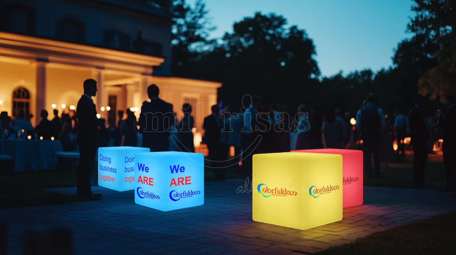Personalized Lights Light Cube