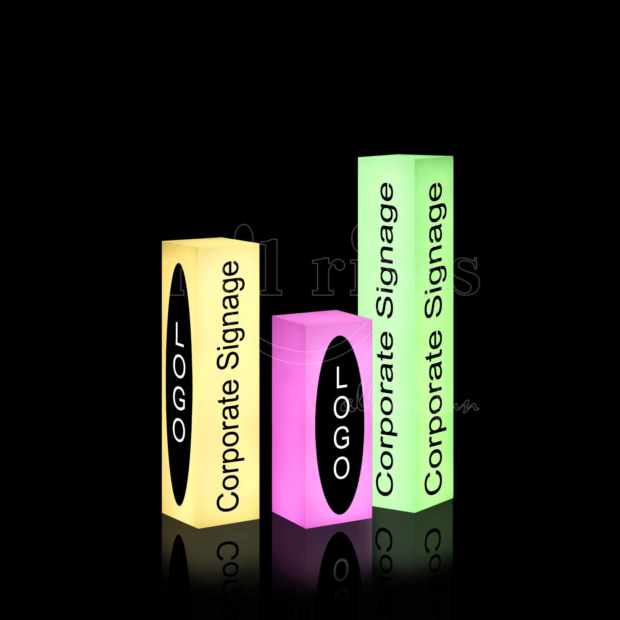 Personalized Lights Column Light