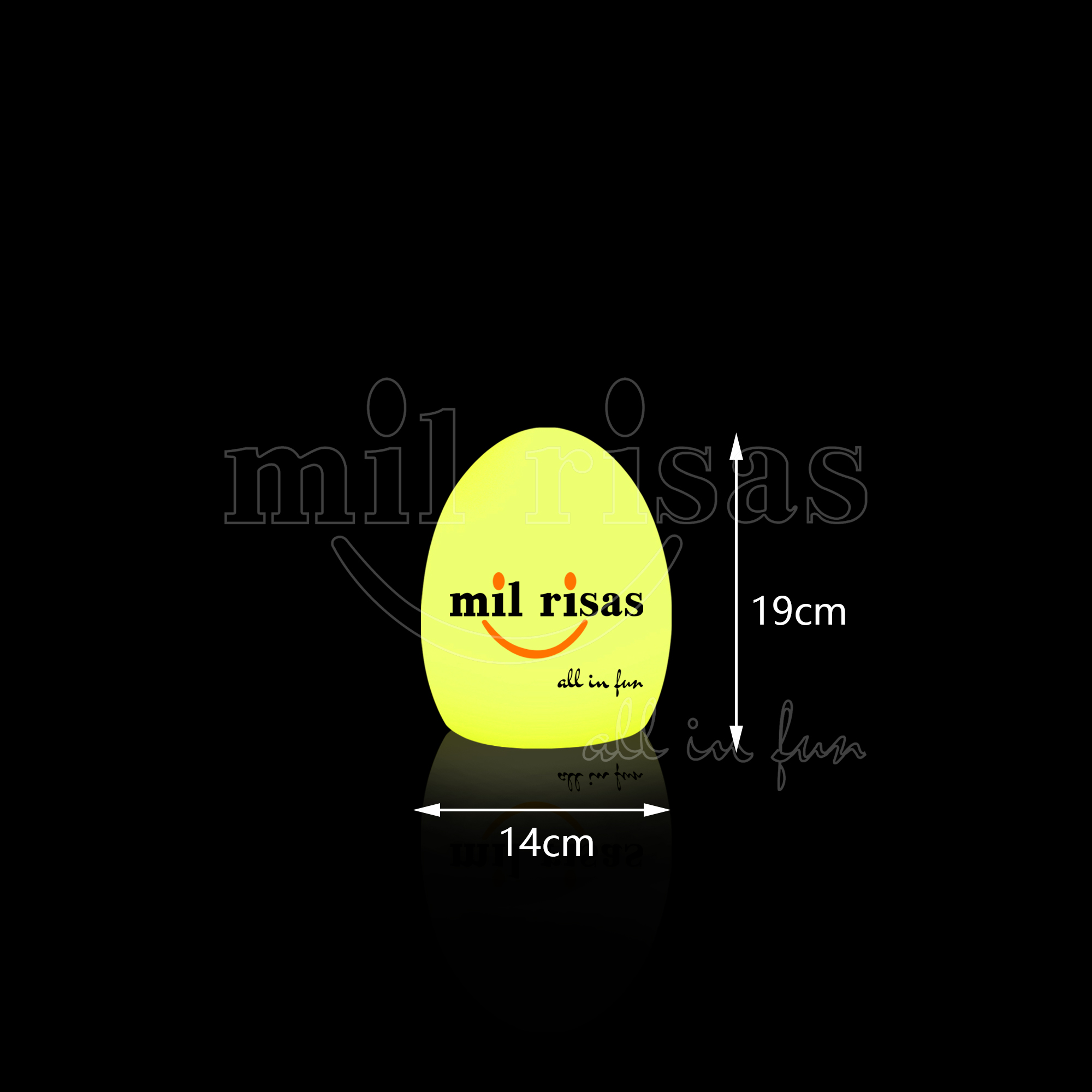 Egg Mood Colour Changing Lamp Event Centerpieces Custom Lamp