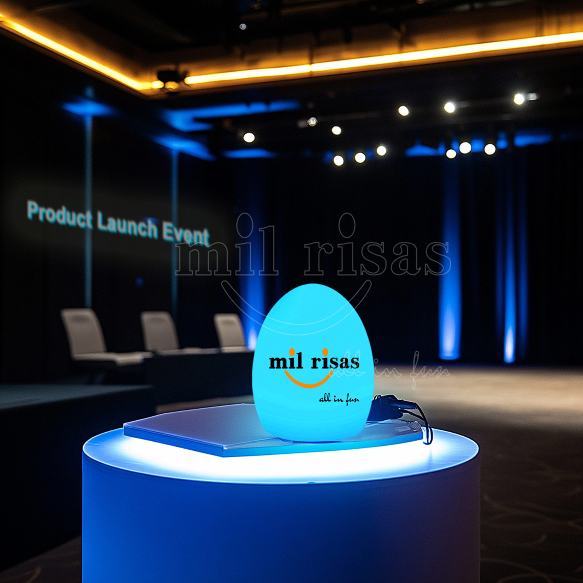 Egg Mood Colour Changing Lamp Event Centerpieces Custom Lamp