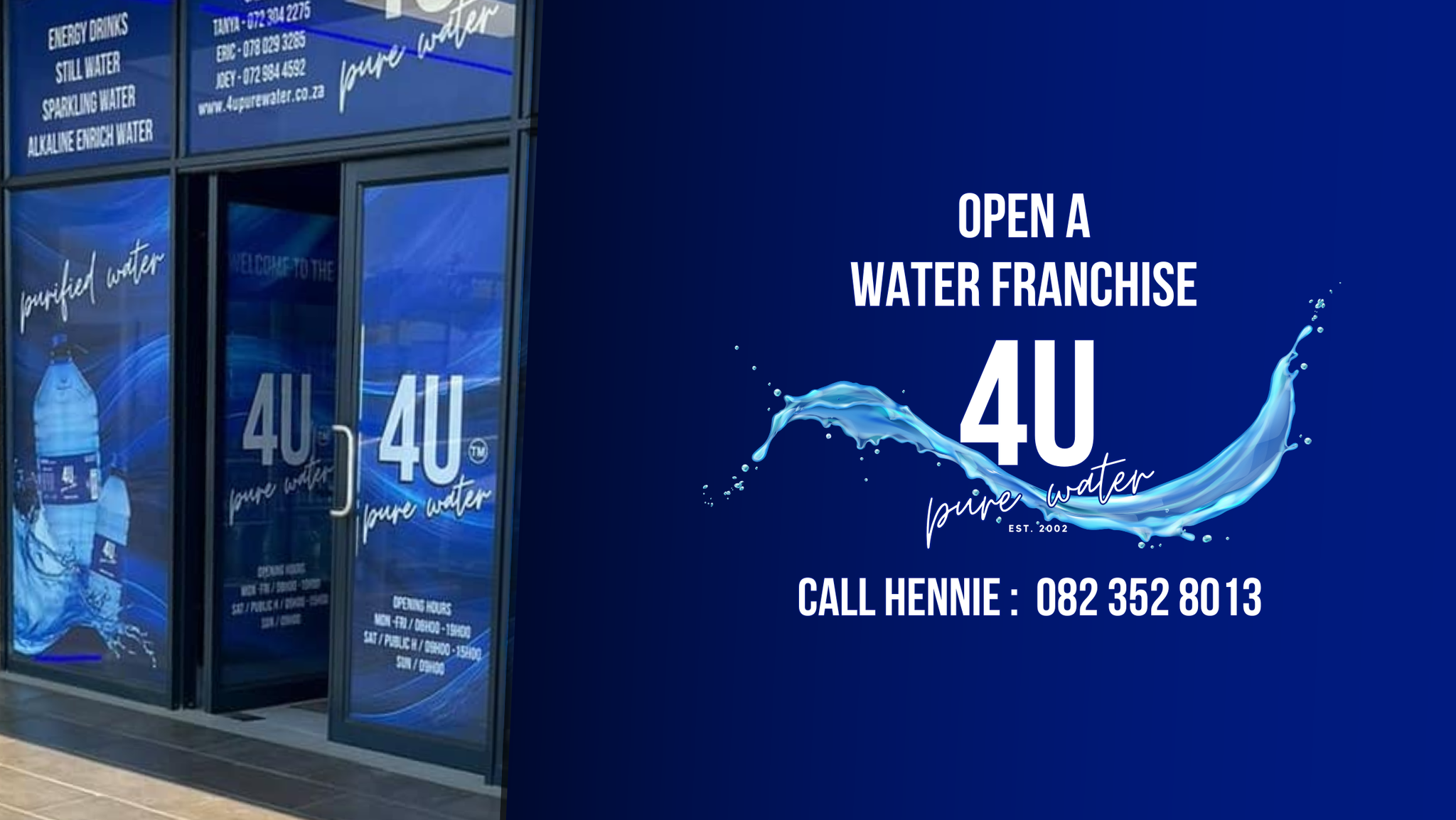 Own a water Shop