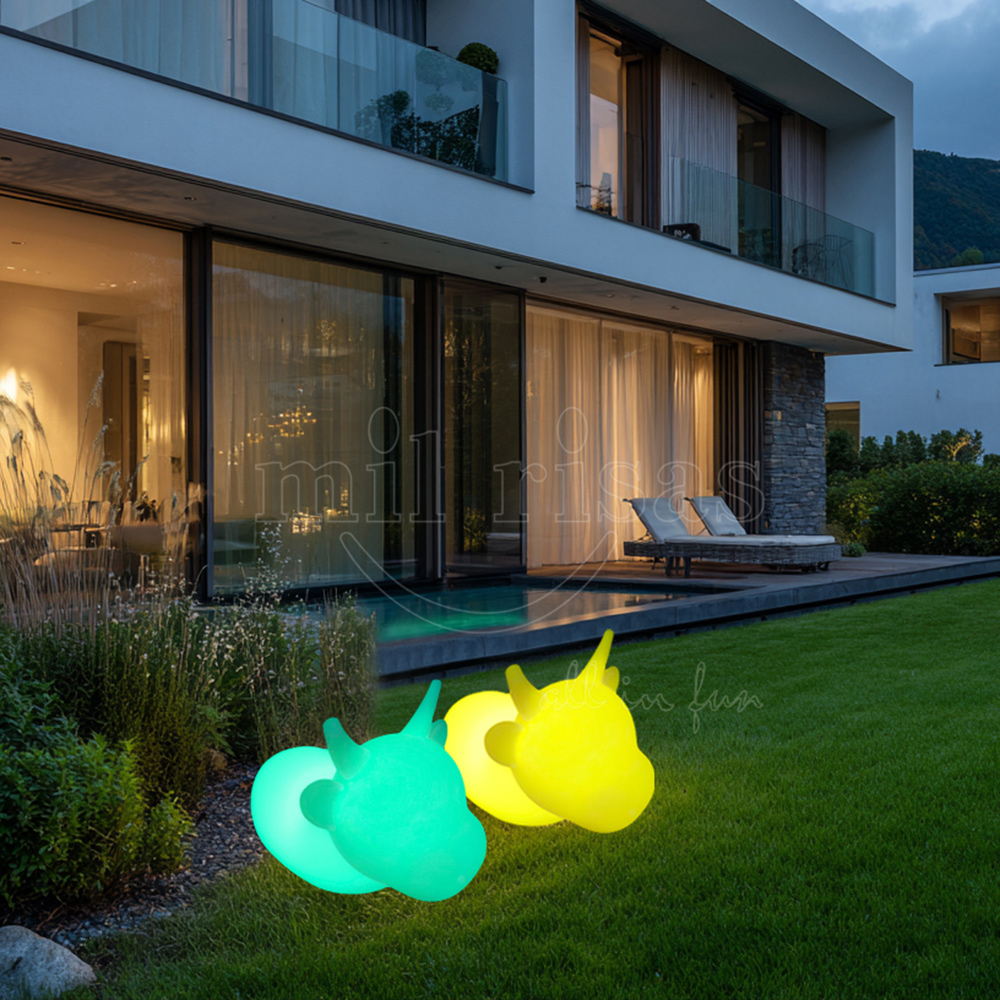 Kids Animal Lamp LED Calf Shape Night Lights