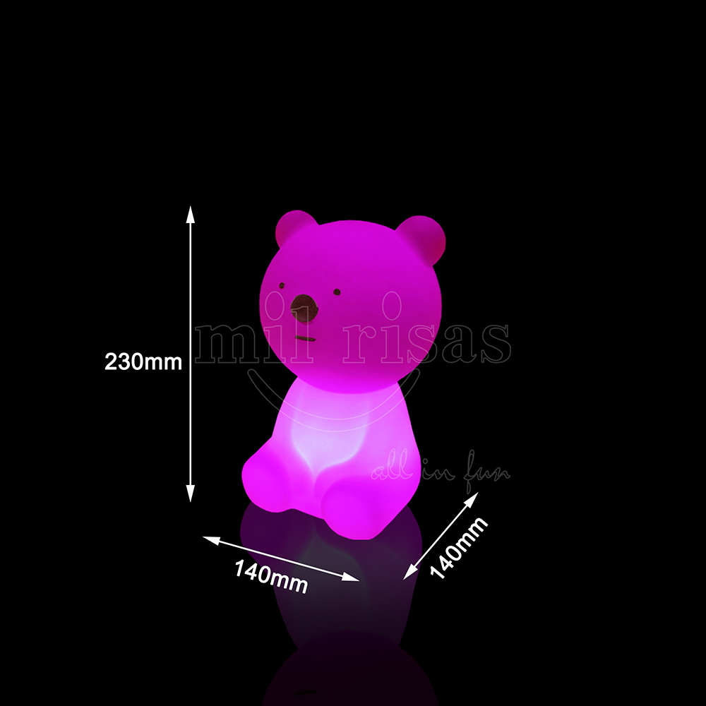 Animal Table Lamp Bedside Small Bear Touch Lamp For Kids