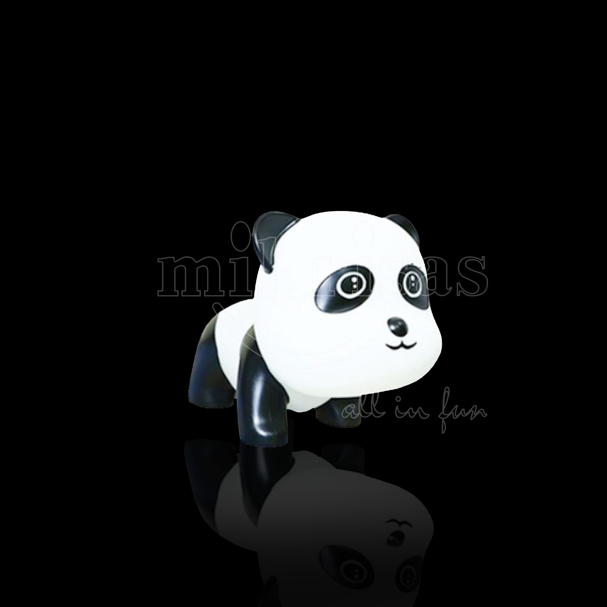 Panda Shape Table Lamp Animal LED Lights For Nursery Home Decoration