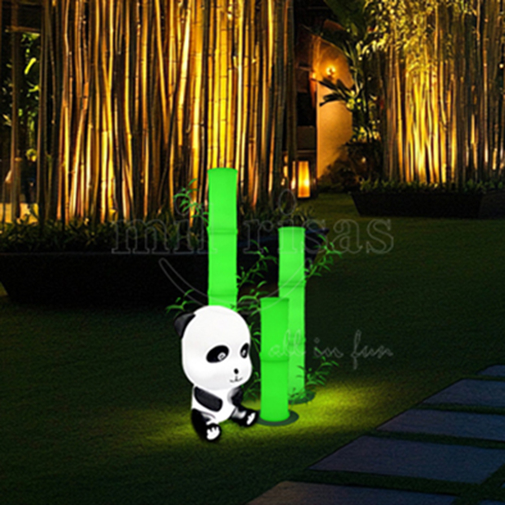 LED Panda Shape Animal Light With Color Changing Decor Lamp