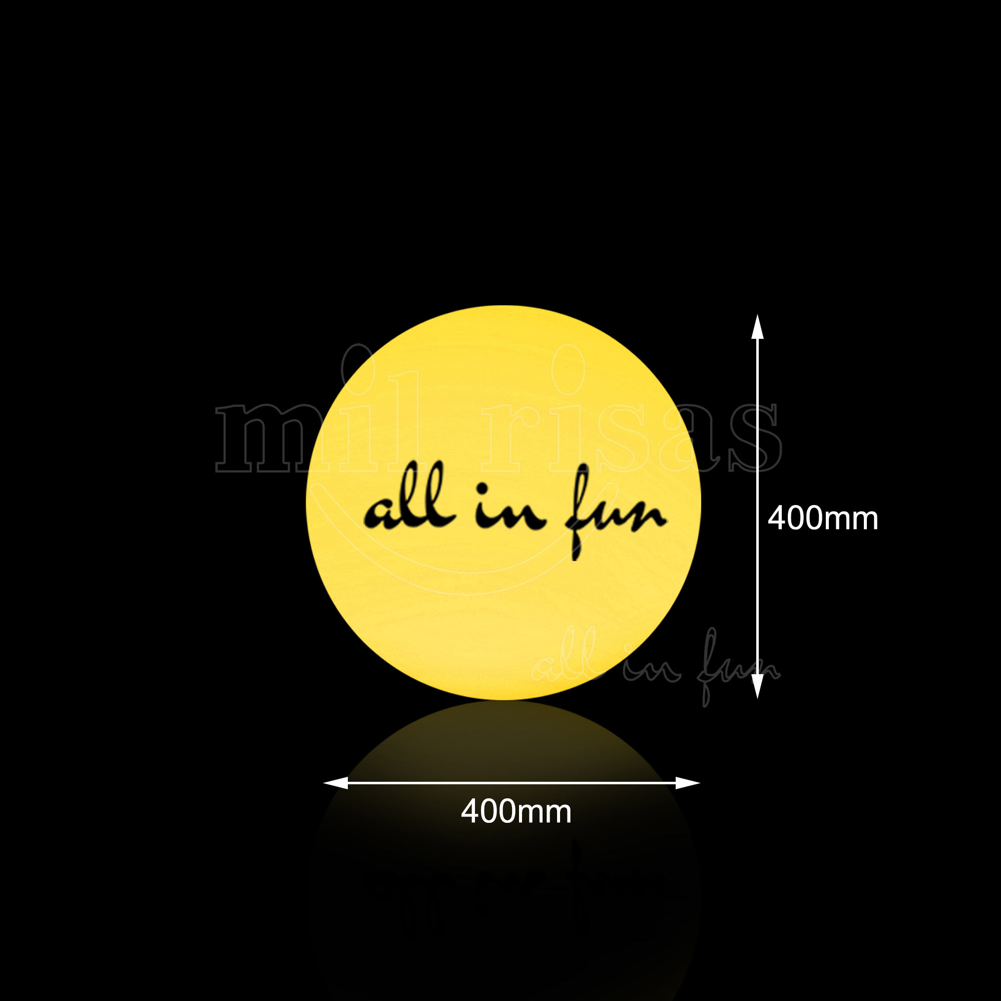 Personalized Lights LED Orb Lamp