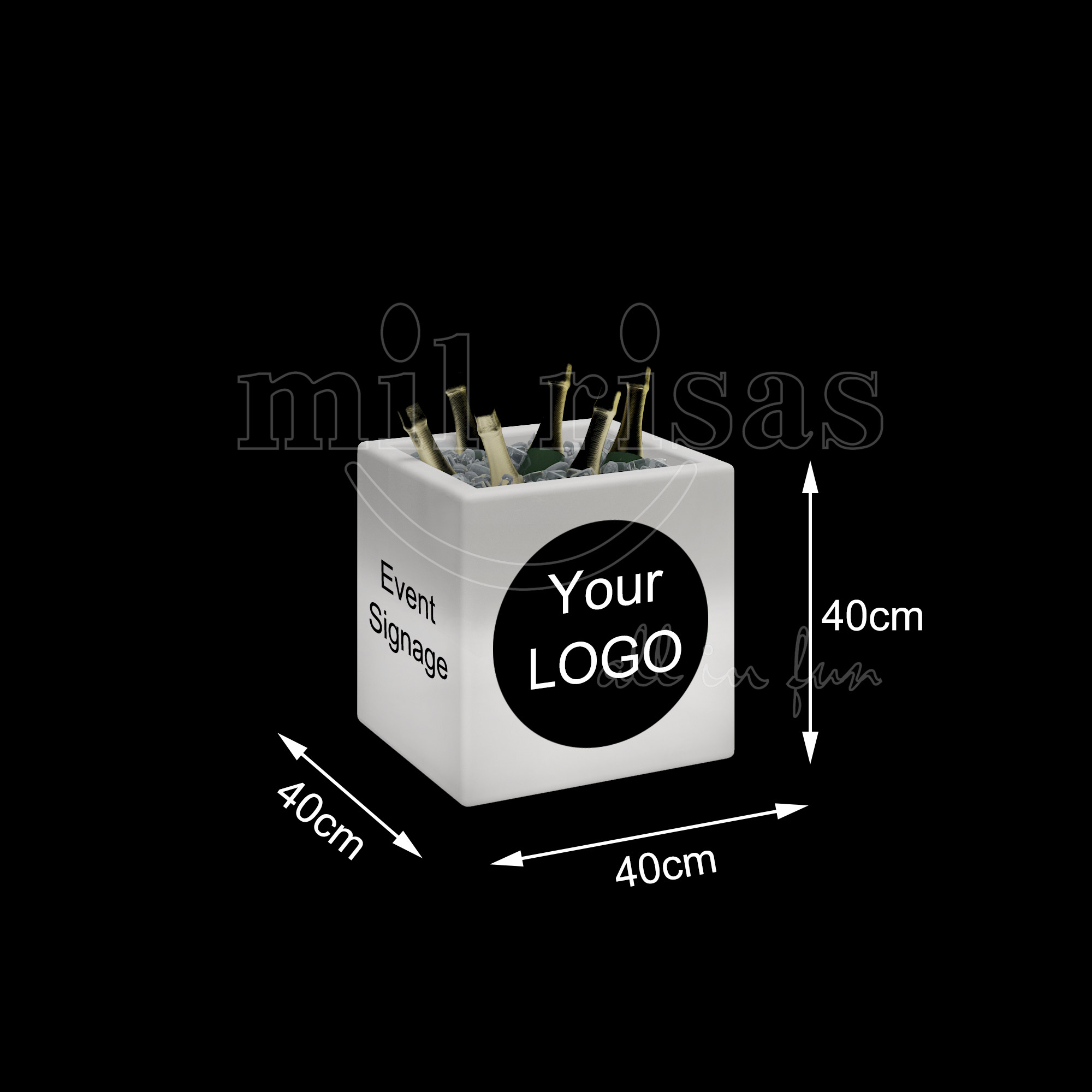 Individualized LED Wine Chiller Bucket
