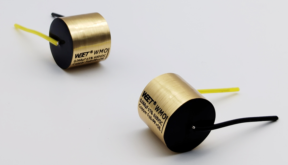 WEET WMO 683J 0.068uF 630V Cross Miflex Copper Foil Capacitor Audio Hifi Caps