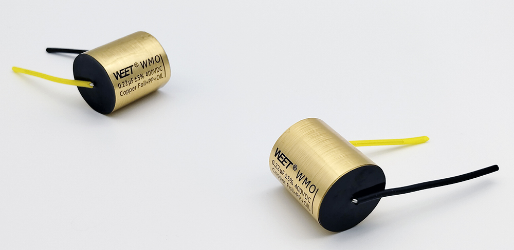 WEET WMO 0.22uF 224J 400V Cross Duelund JDM Copper Foil Oil Immersed Capacitor
