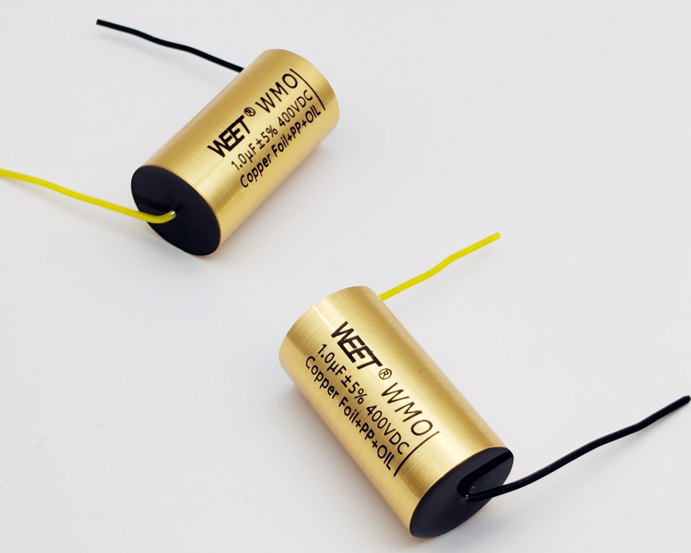 WEET WMO 1.0uF 105J 400V Cross Mundorf Silver Oil VS Jensen Copper Foil