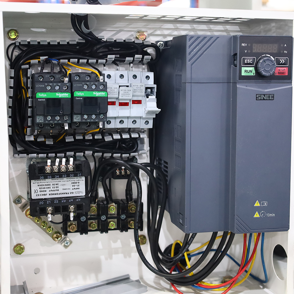 KAPA KN 11-8 11KW/15HP Industrial Rotary Air compressor 220V 22CFM 116psi 4 in 1 Rotary Screw Air Compressor for manufacturing production with air dryer,air storage tank, filter