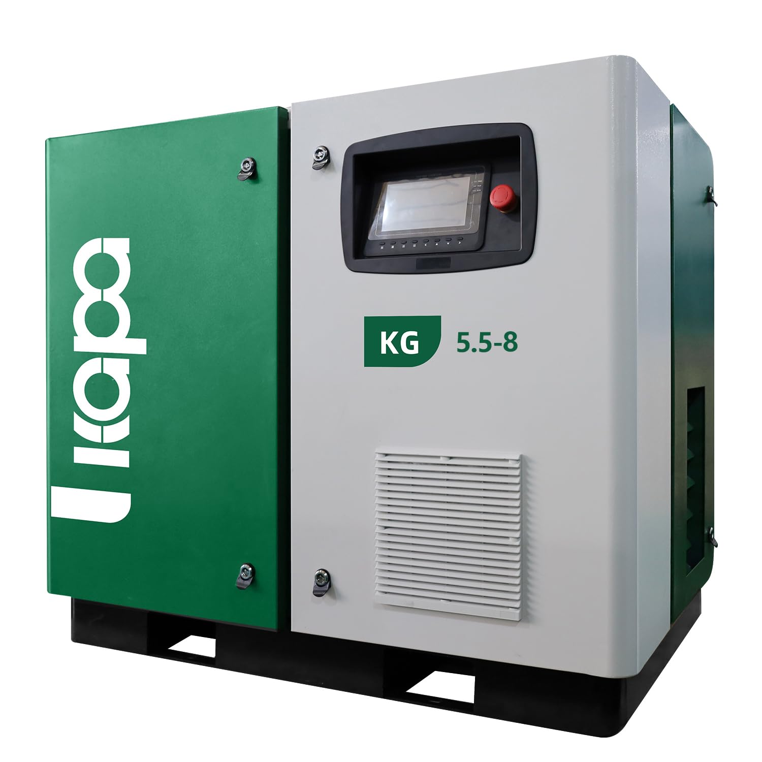 KAPA KG Series 5.5KW/7.5HP Rotary Screw Air Compressor Electrical Phase: 3hp 480V Stationary Air Compressor Suitable for small factories in the auto repair industry