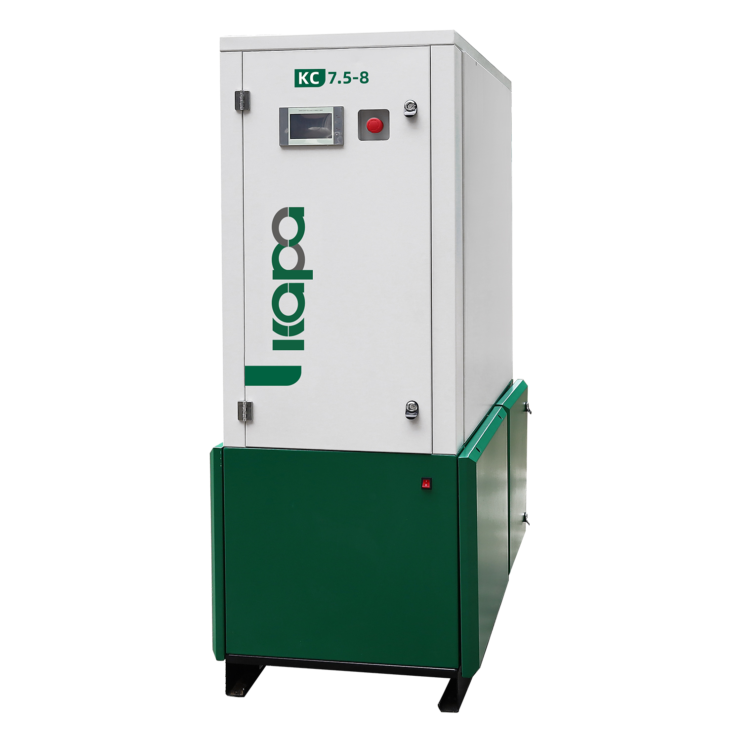 KAPA KC7.5-8 7.5KW /10HP Stationary air compressors 116 PSI 37.43 CFM 4-in-one VSD Industrial Air Compressor Belt-Driven Compact Design for Small Spaces