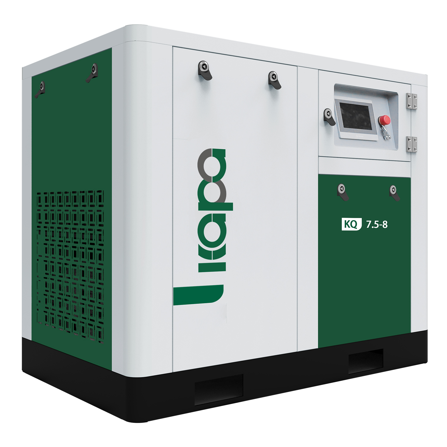 KAPA KQ 10HP/7.5KW Rotary Screw Air Compressor Electrical Phase: 3hp 220V Industrial Screw air Compressors for manufacturing and auto repair industries