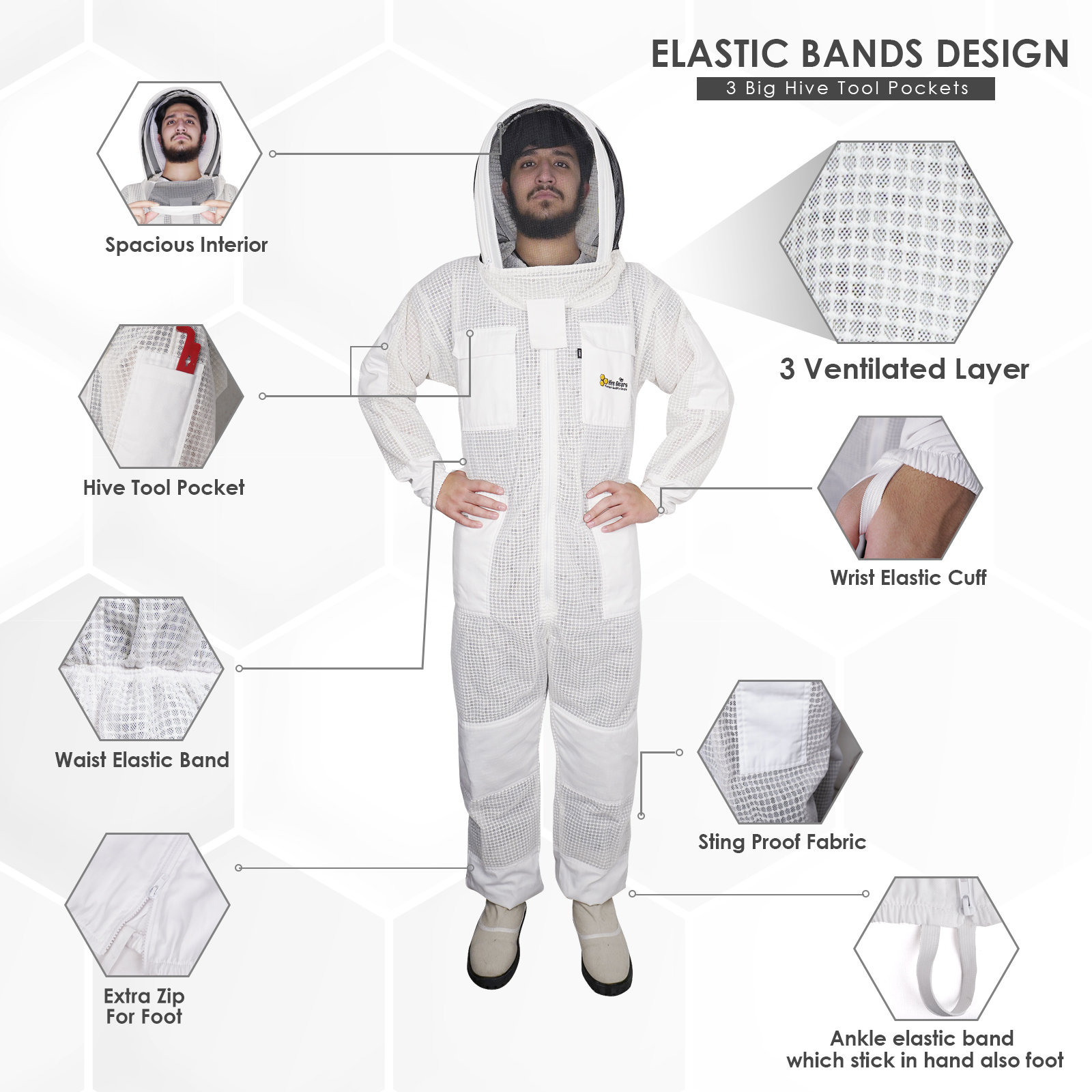 3Layers Bee suit