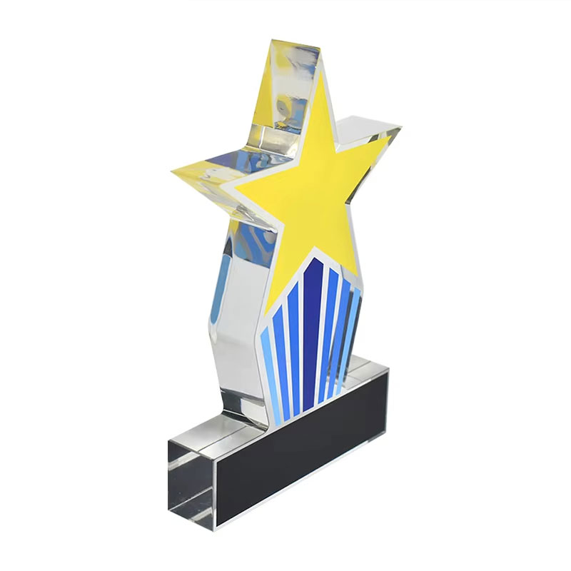 Acrylic star trophy