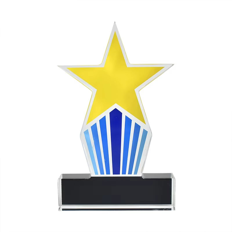 Acrylic star trophy