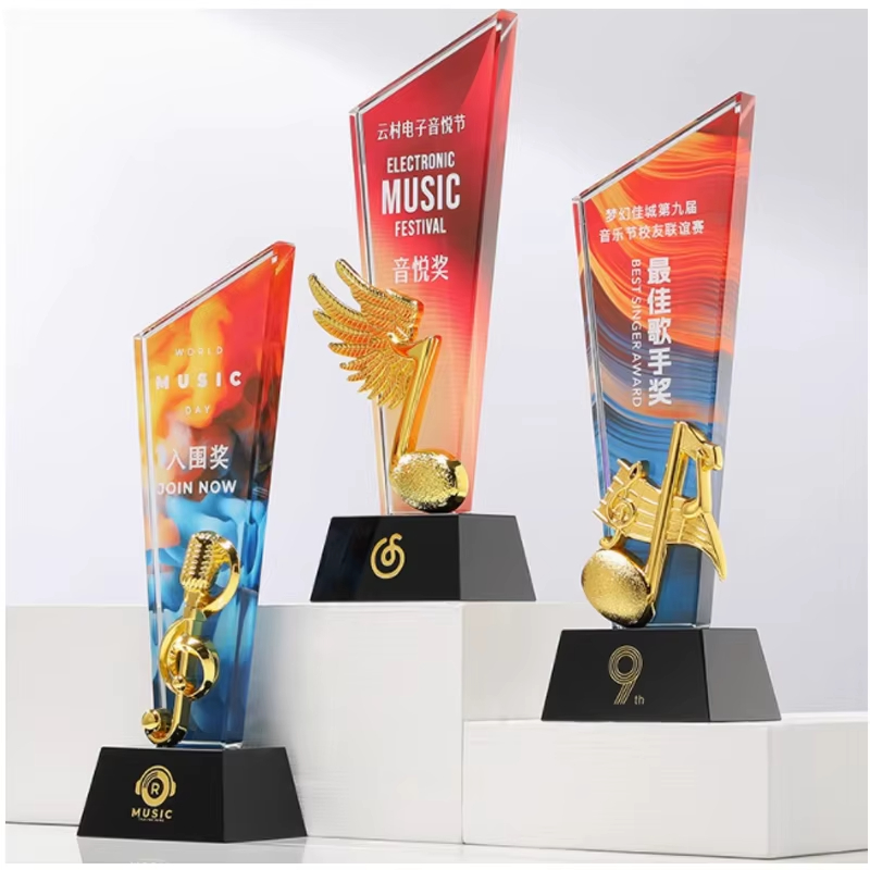 Best singer trophy custom