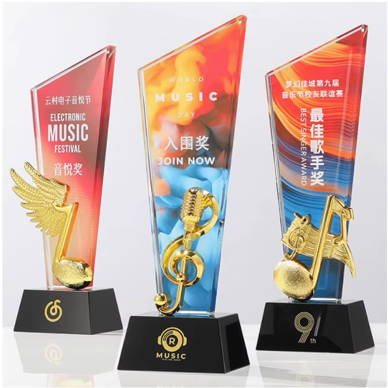 Best singer trophy custom