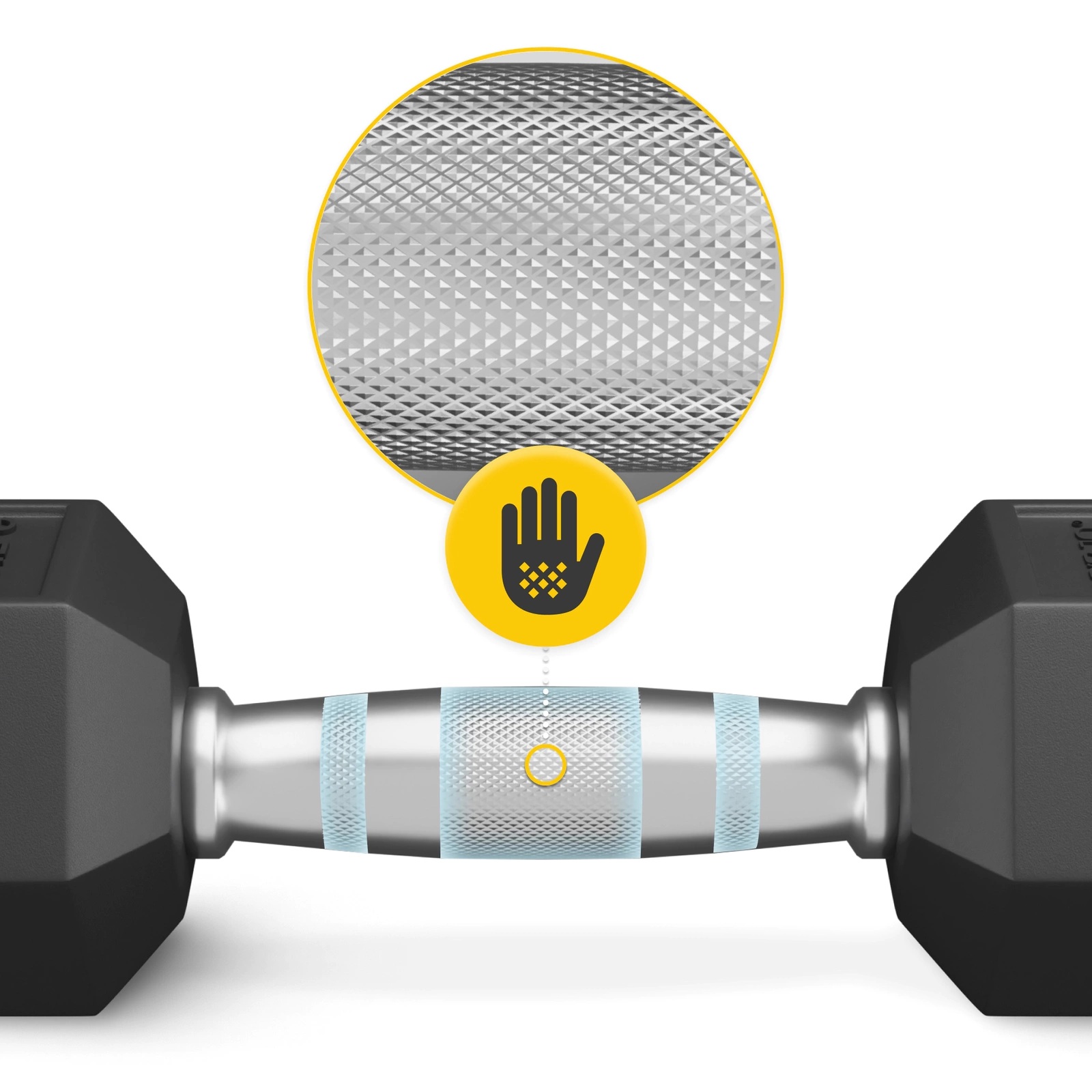 Hantla Hexagonalna Vivo 12,5 kg