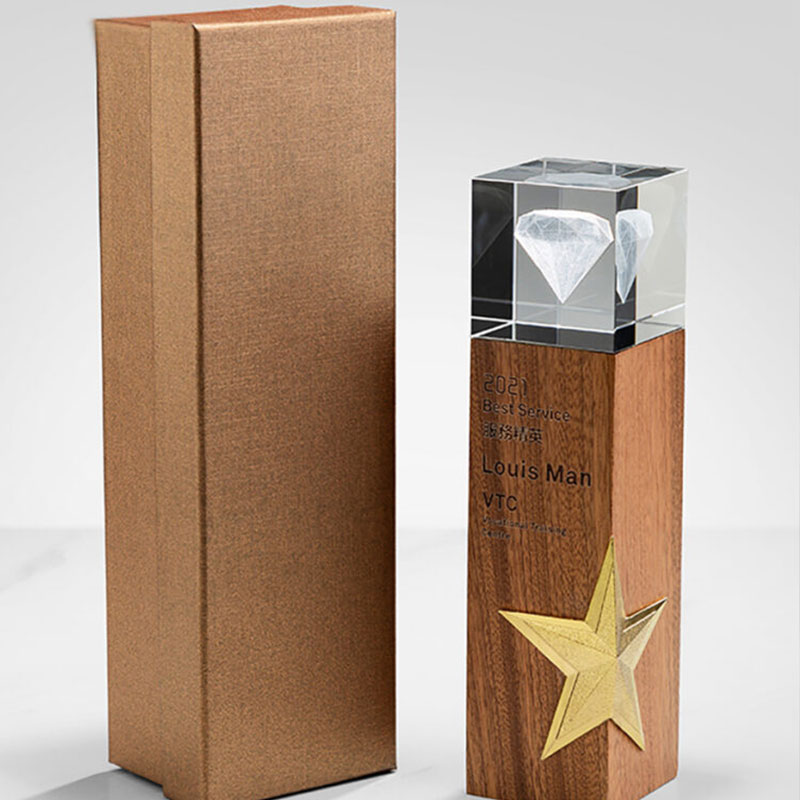 Wooden trophy