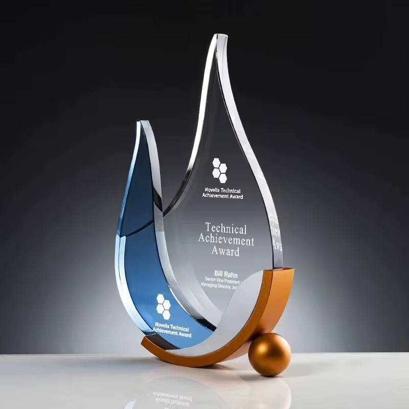 Employee trophy custom