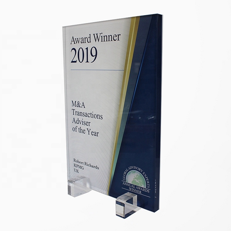 Custom acrylic trophies