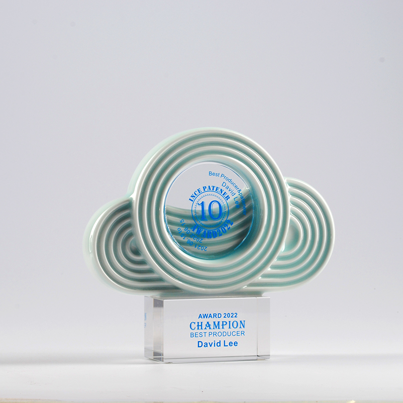 Ceramic trophy