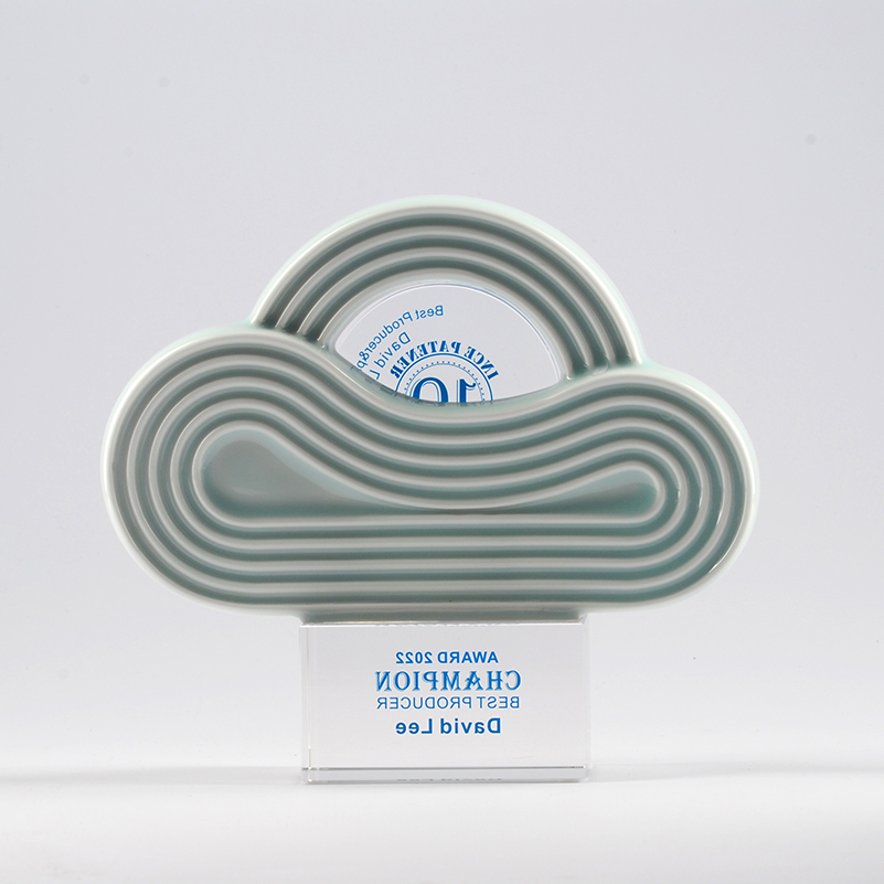 Ceramic trophy