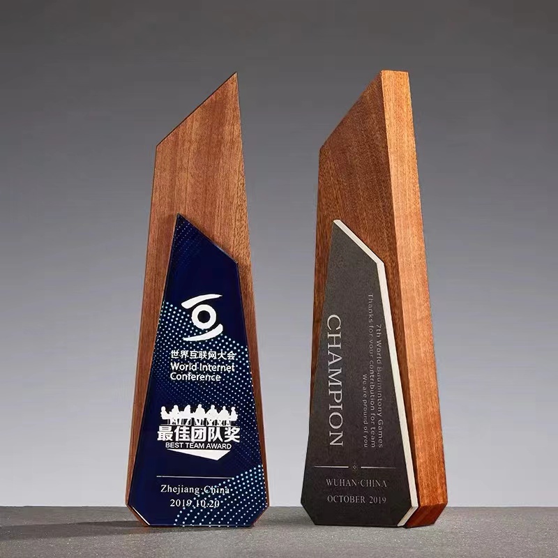 Wood trophies