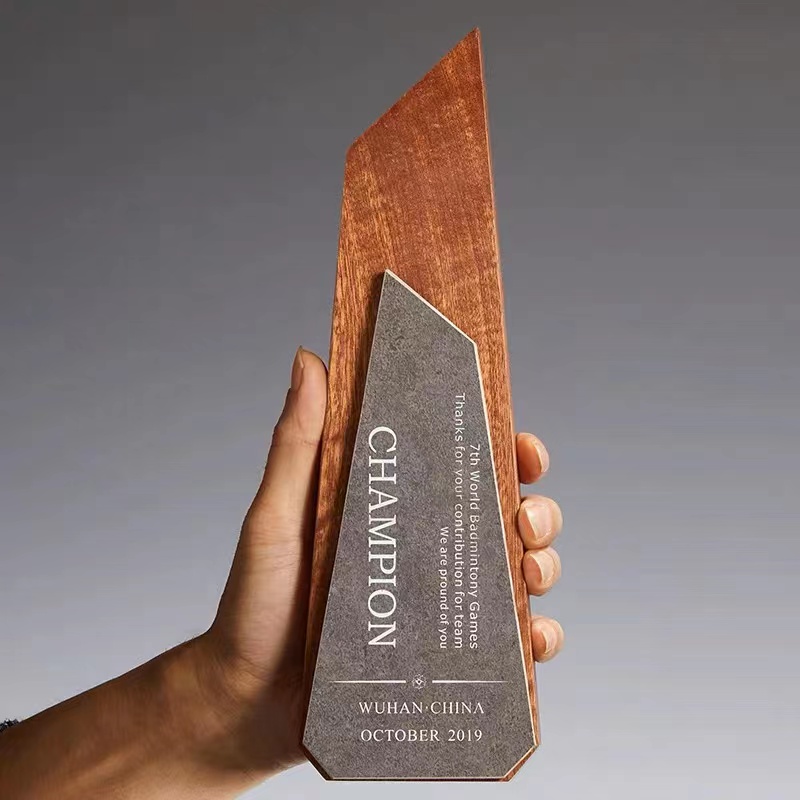 Wood trophies