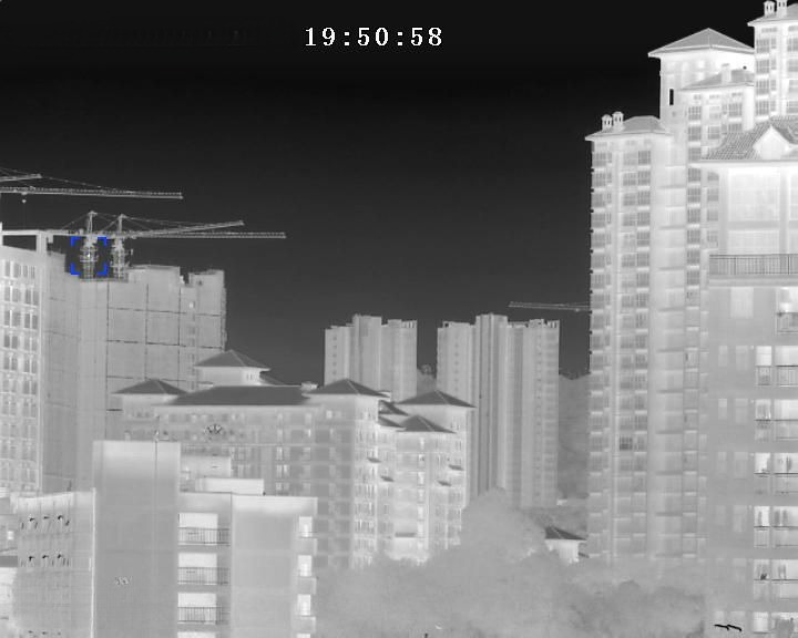 Monitoring distance 5KM environmental monitoring high altitude lookout with dual-spectrum high-definition 2 million thermal imaging PTZ camera