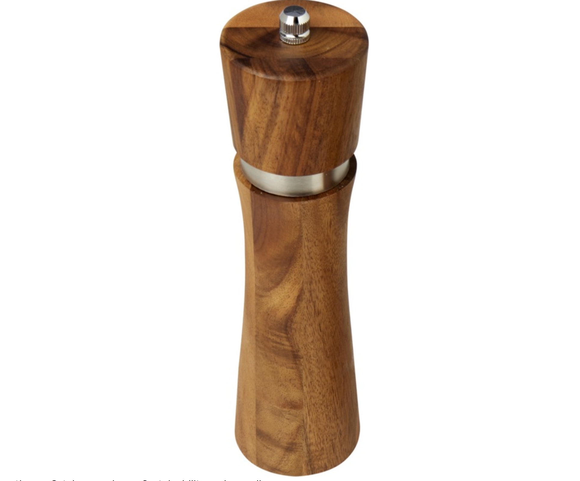 Flavo pepper or salt mill - Wood