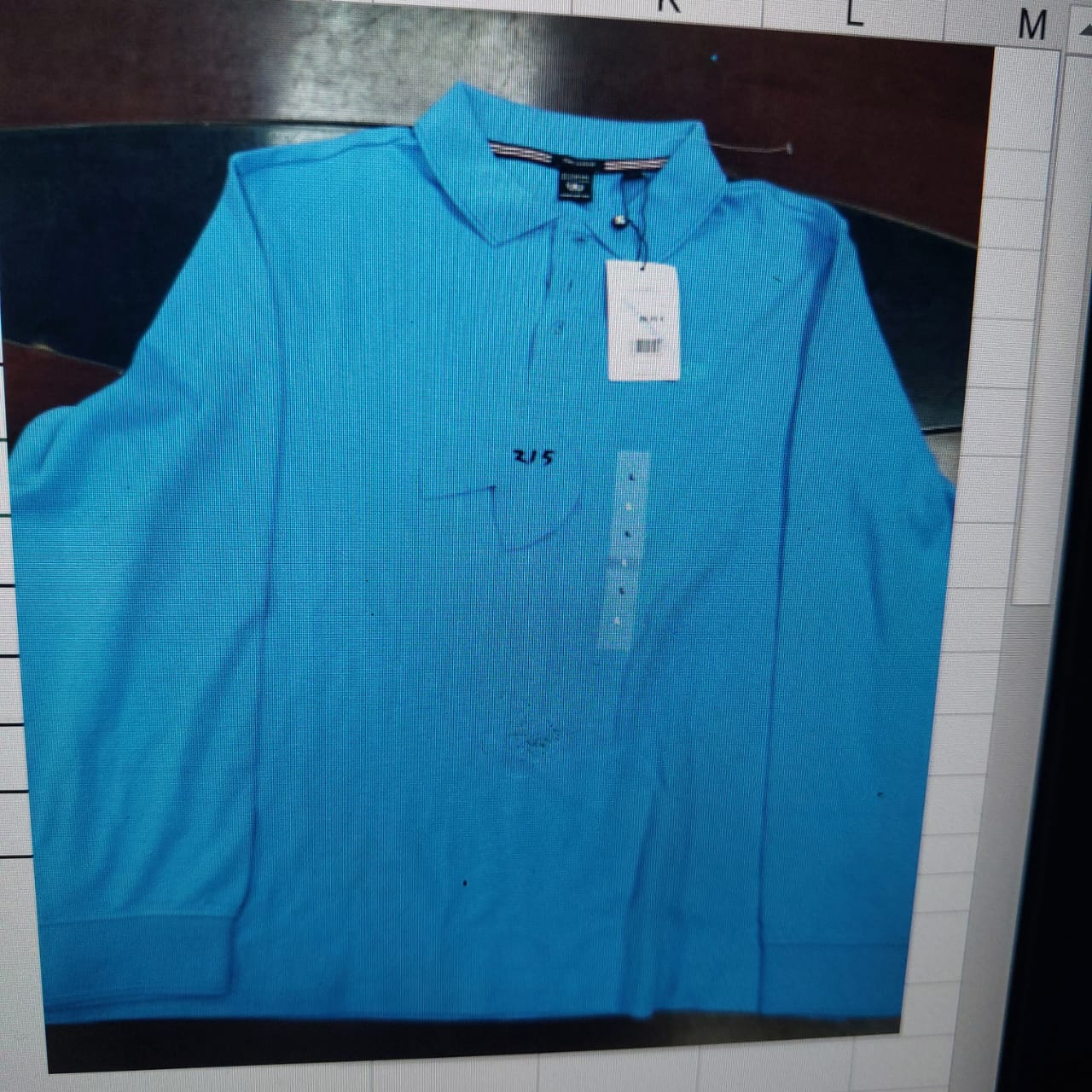 Long Slv Polo Shirt