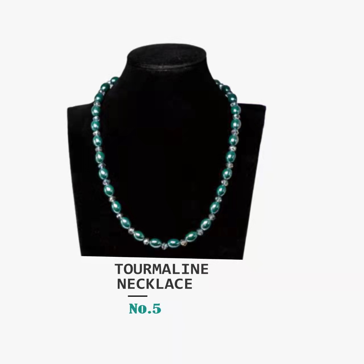 Tourmaline Natural Stone Necklace