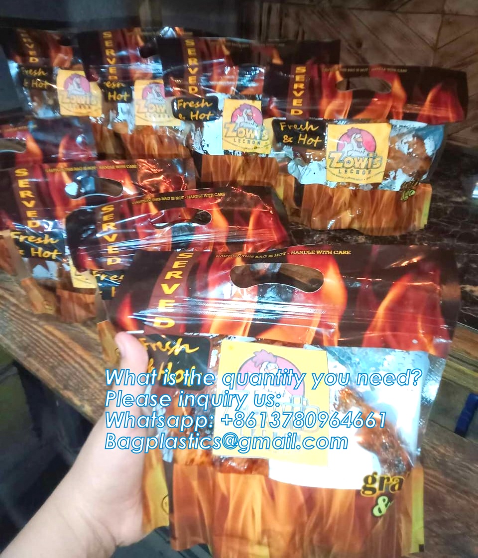 ROTISSERIE CHICKEN BAGS, MIRCOWAVE POUCH, HOT ROAST BAG, FRESH FRUIT VEGETABLE PACKAGING, CHERRY PAC
