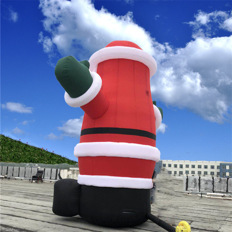 High-end custom inflatable Santa Claus Christmas arch