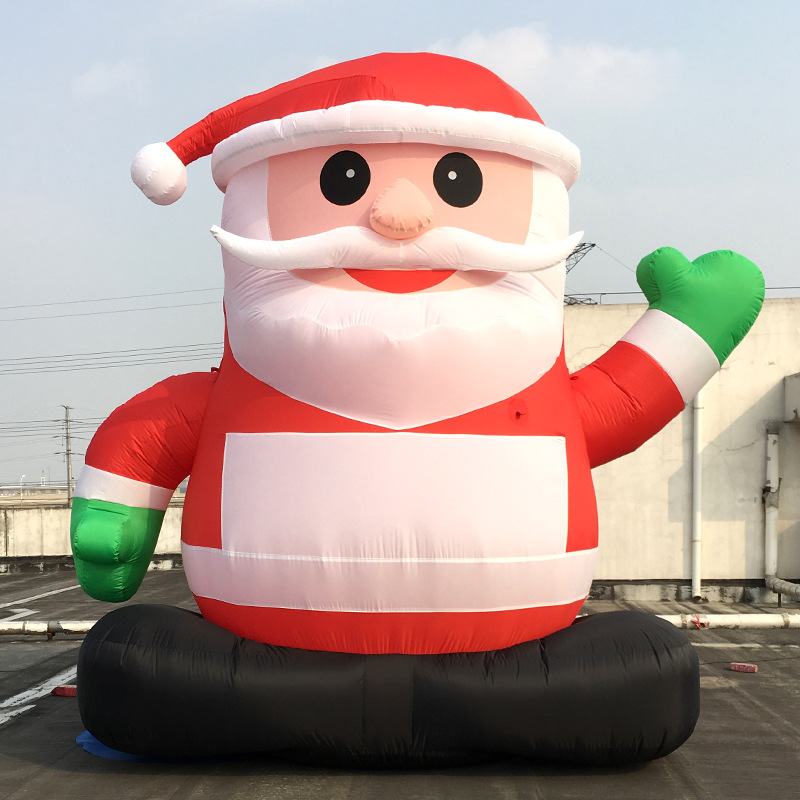 High-end custom inflatable Santa Claus Christmas arch