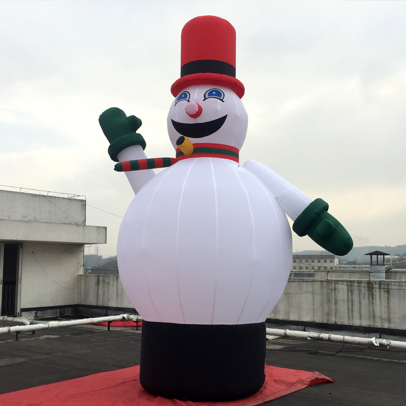 High-end custom inflatable Santa Claus Christmas arch