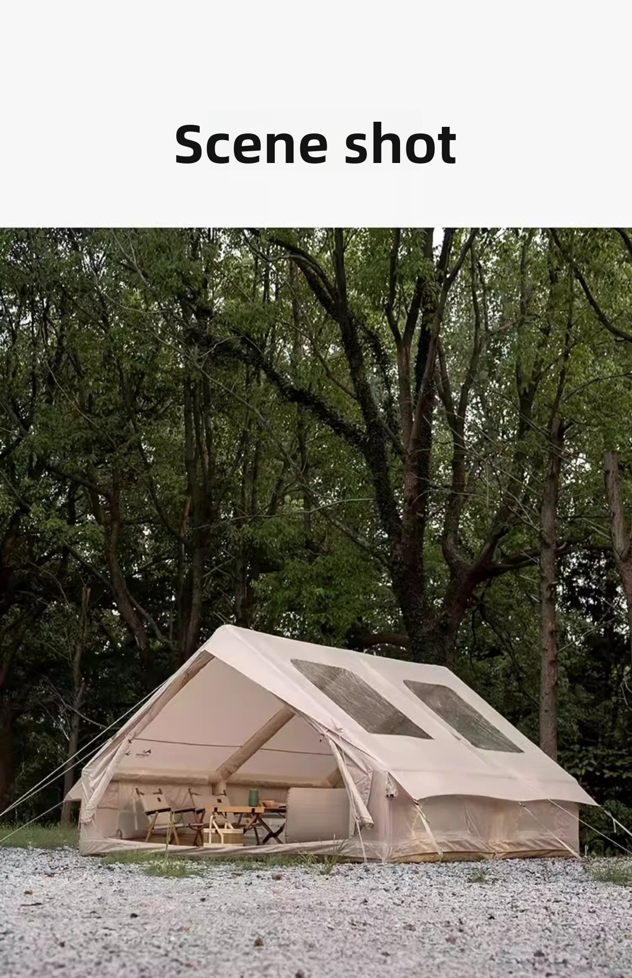 Winter Warm Thickened Outdoor Camping Inflatable Tent