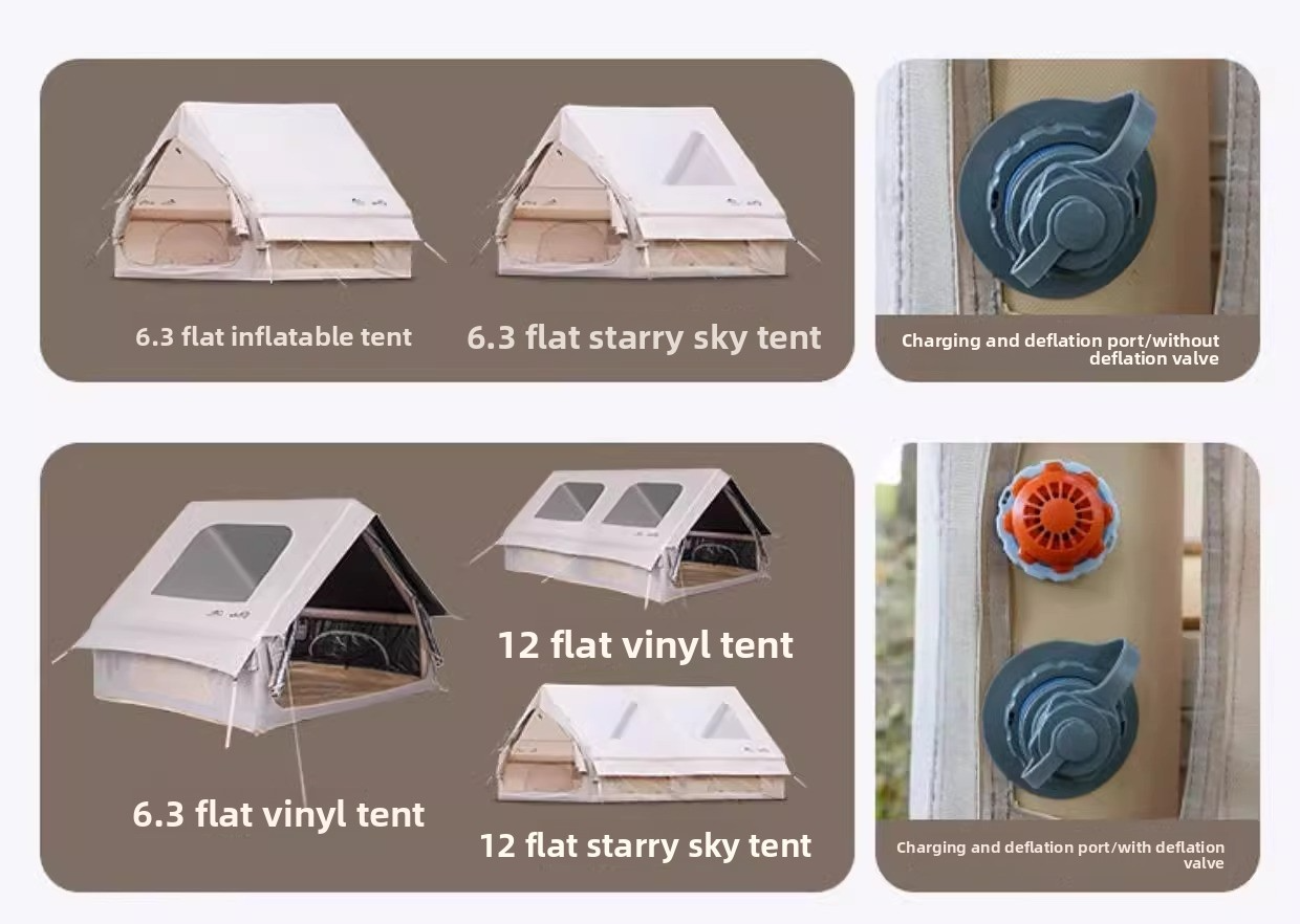 Winter Warm Thickened Outdoor Camping Inflatable Tent