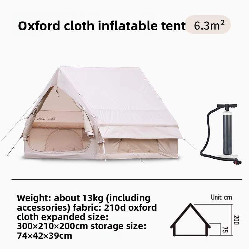 Winter Warm Thickened Outdoor Camping Inflatable Tent