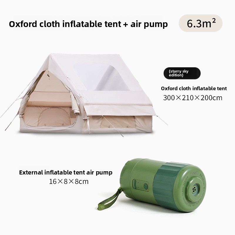 Winter Warm Thickened Outdoor Camping Inflatable Tent