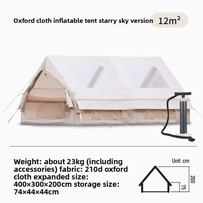 Winter Warm Thickened Outdoor Camping Inflatable Tent