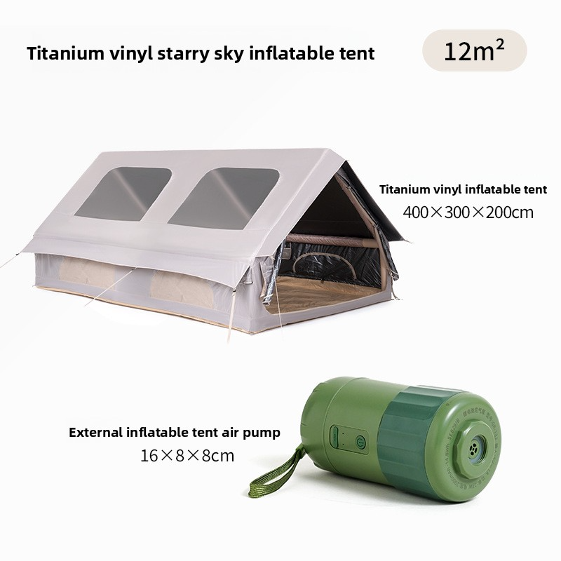 Winter Warm Thickened Outdoor Camping Inflatable Tent