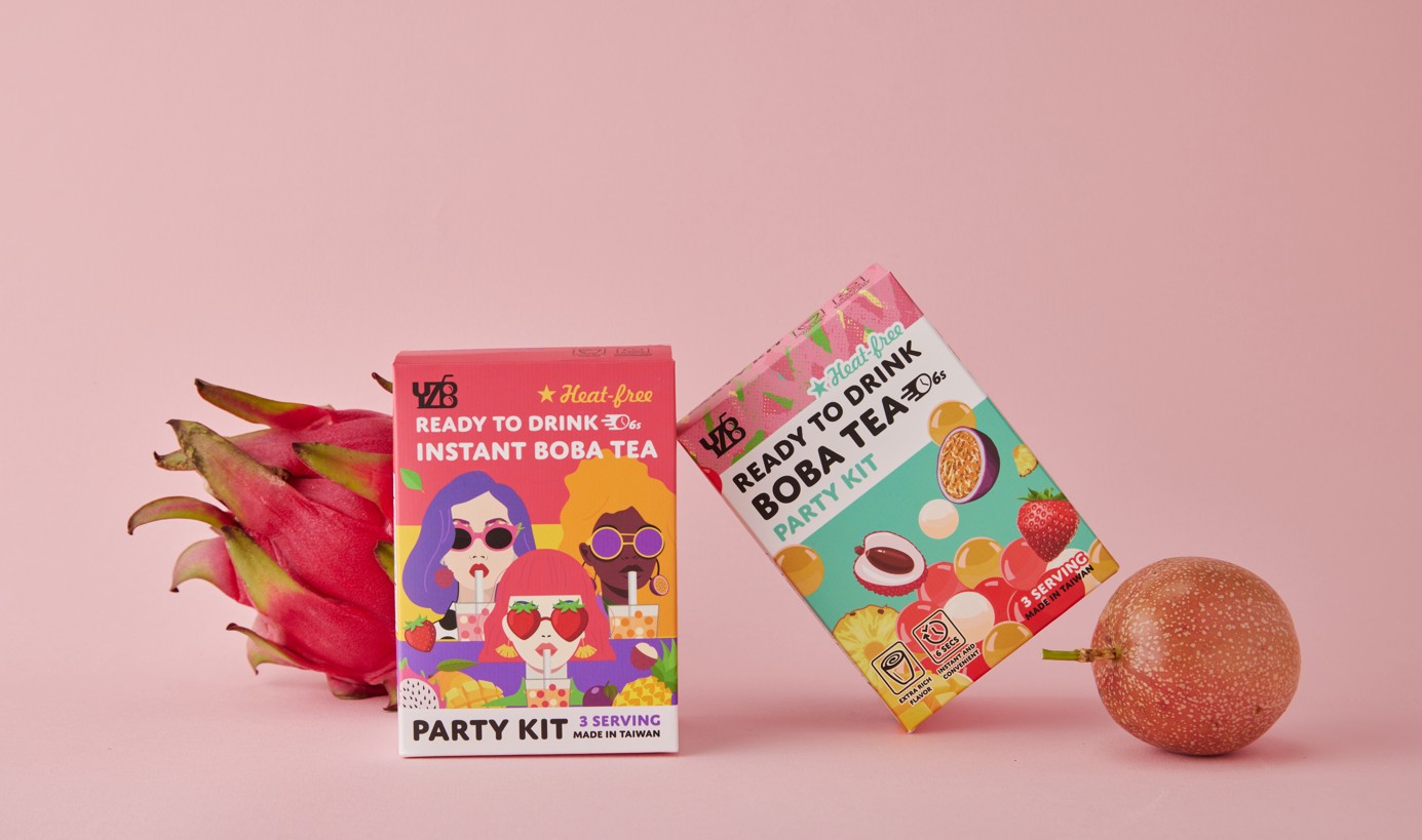 READY TO DRINK INSTNAT BOBA TEA – PARTY KIT