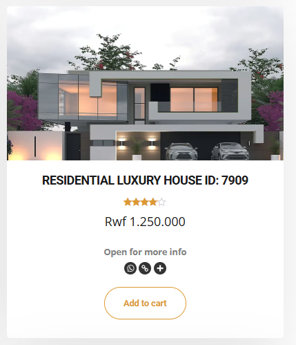 RESIDENTIAL LUXURY HOUSE ID: 7909